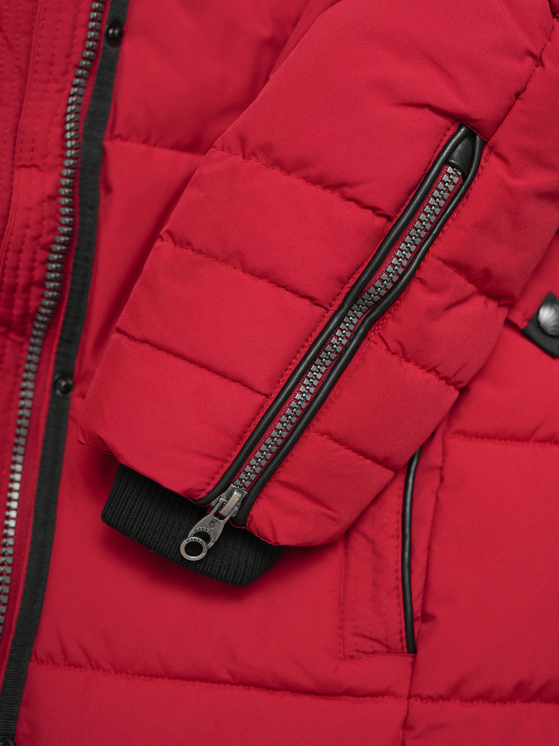 Ženska jakna tamno-crvena OZONEE O/W377