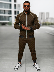 Muška Trenirka Tamno-Bež OZONEE O/FF5110AB