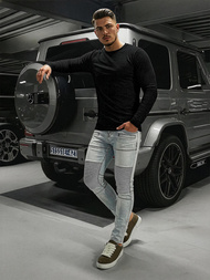 Muške traperice Svijetloplave OZONEE O/EM8889Z