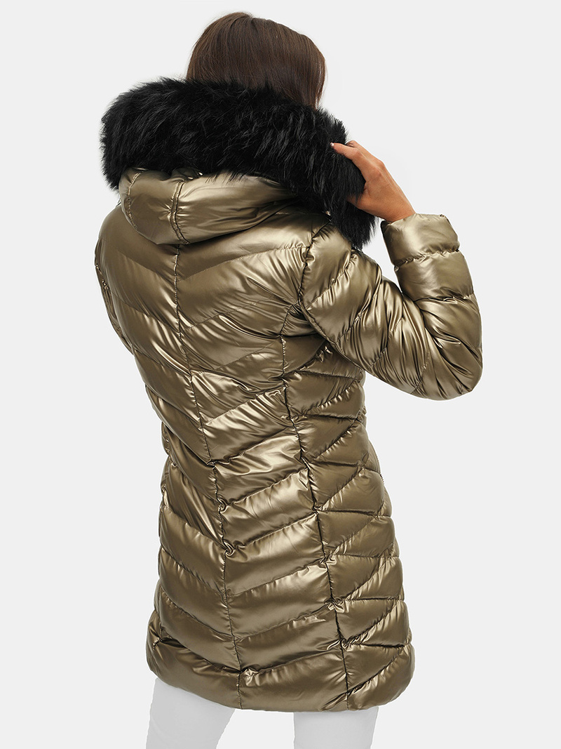 Ženska Jakna Zlato OZONEE JS/M778/403