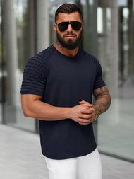 Muška majica modra OZONEE JS/8T88/25Z