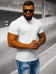 Muška majica bijela OZONEE JS/712005Z 