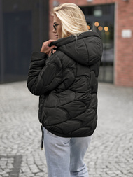 Ženska Jakna Crna OZONEE JS/5M3336/392Z