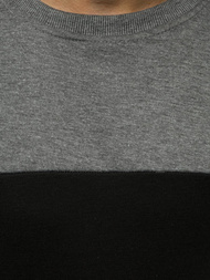 Muška dukserica grafitne OZONEE JS/JZ11039