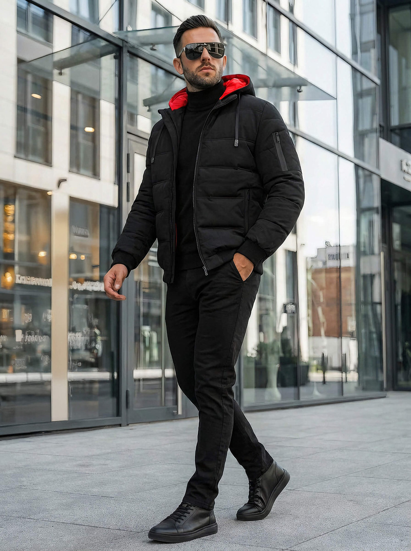 Muška jakna crna OZONEE JS/31M5003Z