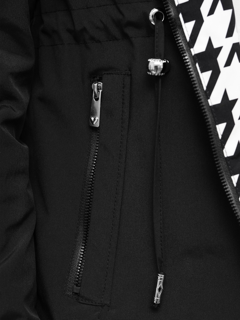 Ženska Jakna Crna OZONEE JS/16M9252/392