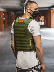 Muški prsluk Kaki OZONEE PE/4003