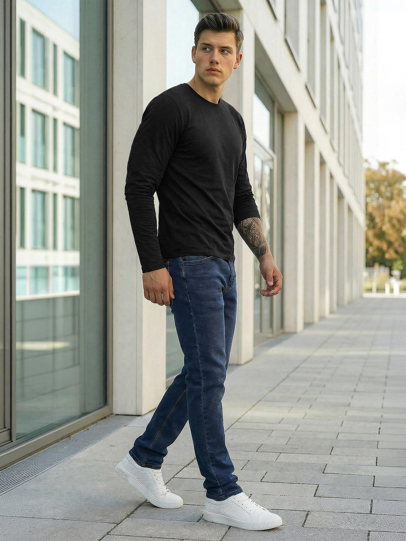 Muške traperice tamnoplave OZONEE DO/4048/2Z