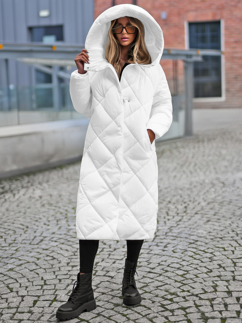 Ženska jakna bijela OZONEE JS/5M3173/281Z