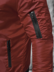 Muška jakna bordo OZONEE JS/AK95Z