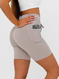 Kratke ženske tajice moka OZONEE JS/XY24026S