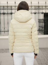 Ženska Jakna Ecru OZONEE JS/M769/281Z