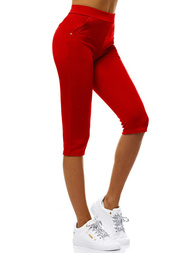 Ženske sportske tajice Crvene OZONEE JS/1027/C5