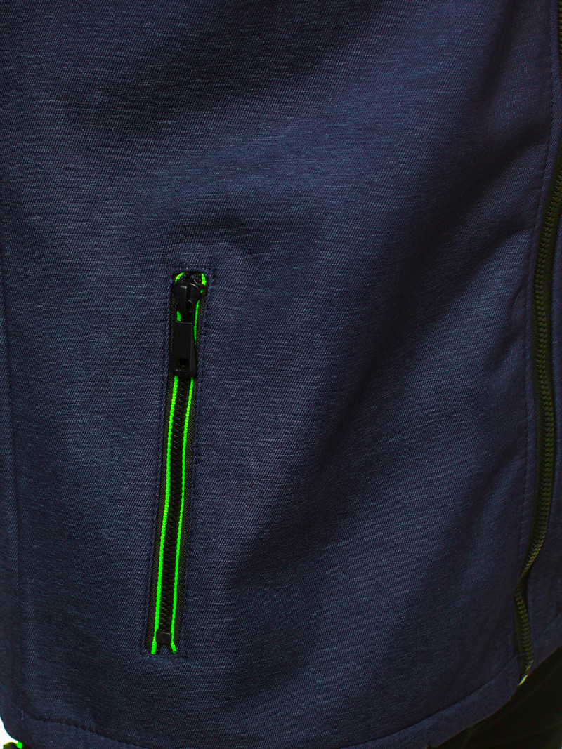 Muška softshell jakna Modra OZONEE JS/KS2213