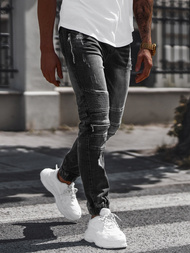 Muške Jogger Hlače Crne OZONEE NB/MP0077N