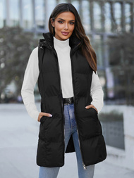 Ženski prsluk crni OZONEE JS/M721/392Z