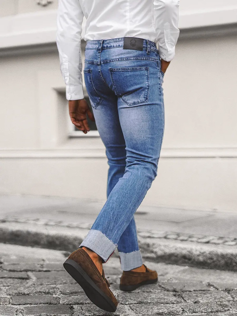 Muške traperice plave OZONEE NB/MP0126B