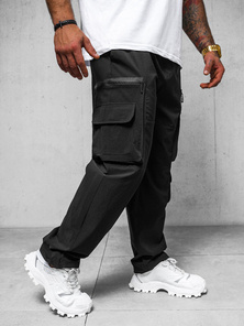 Muške Hlače Crne OZONEE O/PS5526