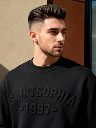 Muška dukserica crna OZONEE JS/8B1953/3