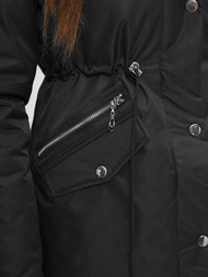 Ženska Zimska Jakna Crna OZONEE JS/M762/392