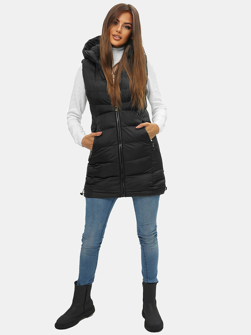 Ženski prsluk crni OZONEE N/7044