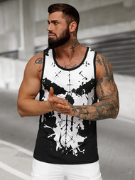 Muška majica bez rukava crna OZONEE JS/8B1708/3Z