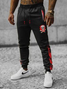 Muške sportske hlače Crne OZONEE JS/K10237Z