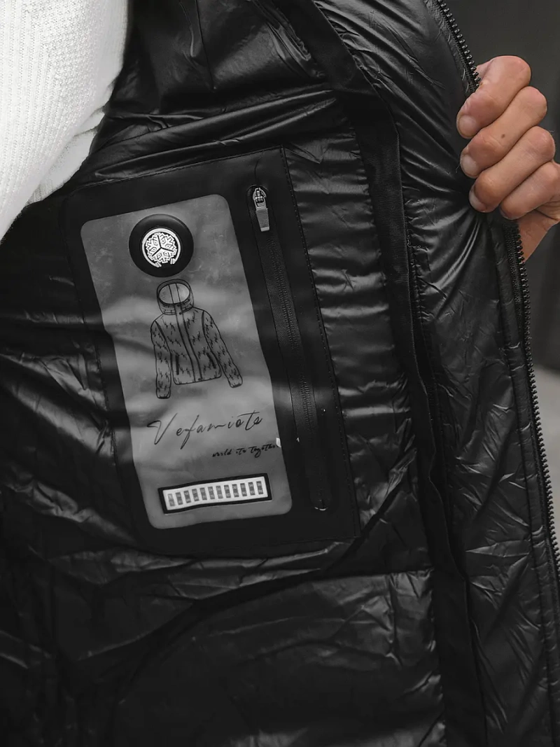 Muška Jakna Crna OZONEE JS/M790/392