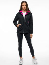 Ženska jakna softshell Crna OZONEE JS/KSW6004