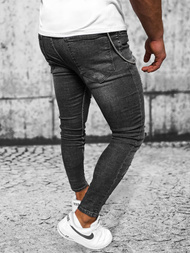 Muške Traperice Crne OZONEE O/MB463