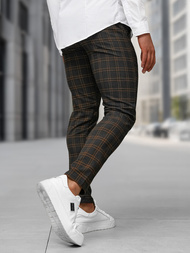 Muške chino hlače grafitne OZONEE DJ/5632Z