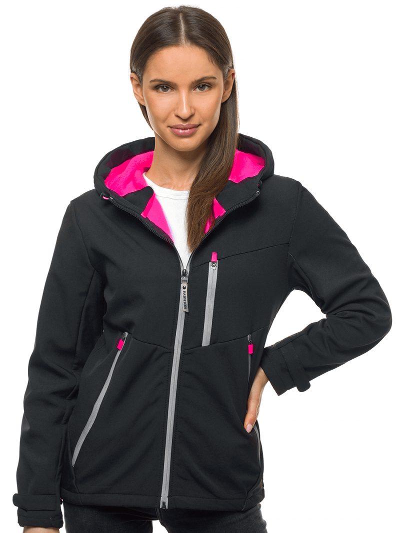 Ženska jakna softshell Crna OZONEE JS/KSW6004