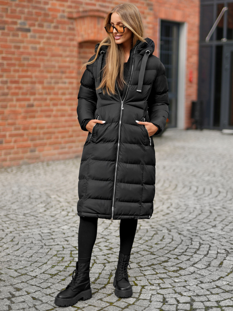 Ženska jakna crna OZONEE JS/M736/392Z