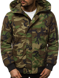 Muška jakna camo-plava OZONEE JS/2019005