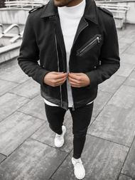 Muška proljetna jakna crna OZONEE JS/M15501