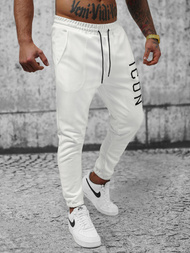 Muške sportske hlače bijele OZONEE O/D9125