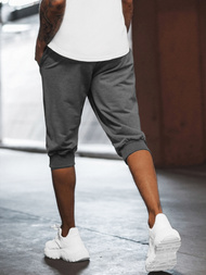 Muške sportske kratke hlače grafitne OZONEE JS/XW07/5Z