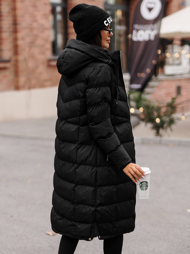 Ženska jakna crna OZONEE JS/M736/392Z