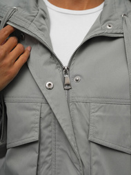 Ženska Jakna Siva OZONEE O/G118Z