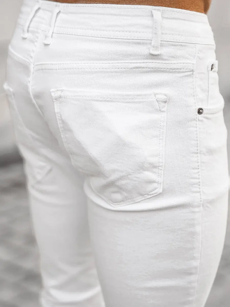 Muške Traperice Bijele OZONEE E/5391/01Z