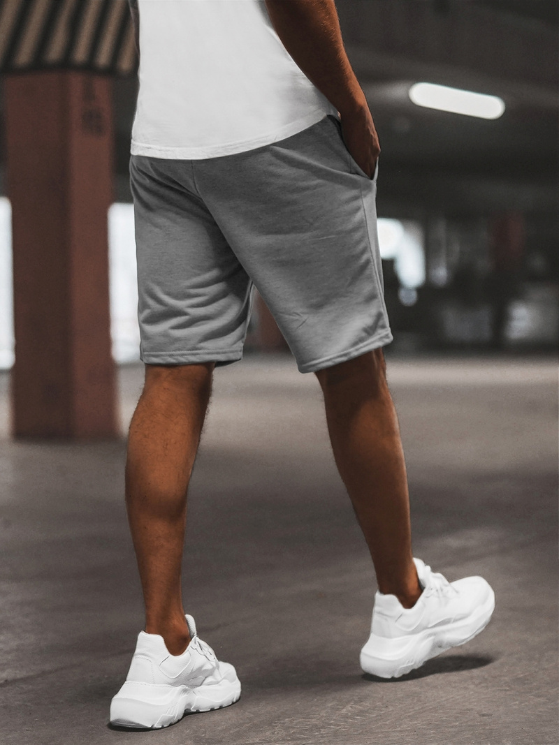 Muške Sportske Kratke Hlače Sivi OZONEE JS/8K100/2Z