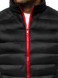 Muška proljetna jakna crna/2 OZONEE JB/JP1111