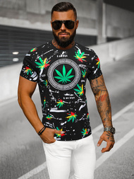  Muška majica crna OZONEE O/T131/3