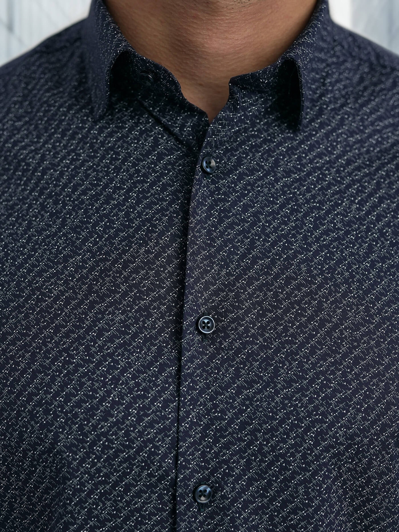 Muška Košulja Modra OZONEE V/V186