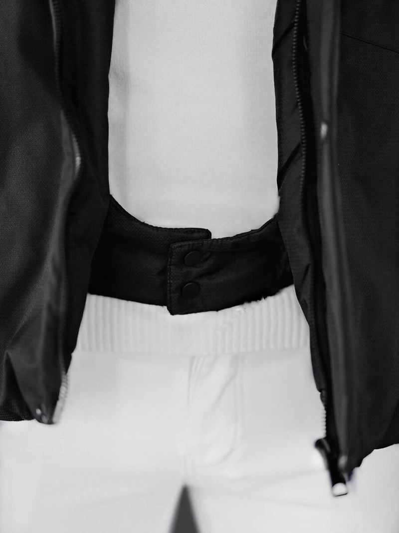 Muška jakna crno-siva OZONEE JS/91M9903/92