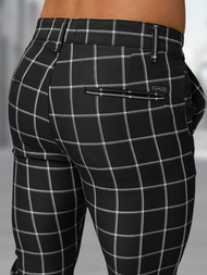 Muške chino hlače crne OZONEE DJ/5522Z