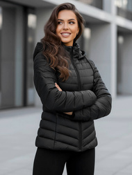 Ženska Jakna Crna OZONEE JS/11Z8226Z