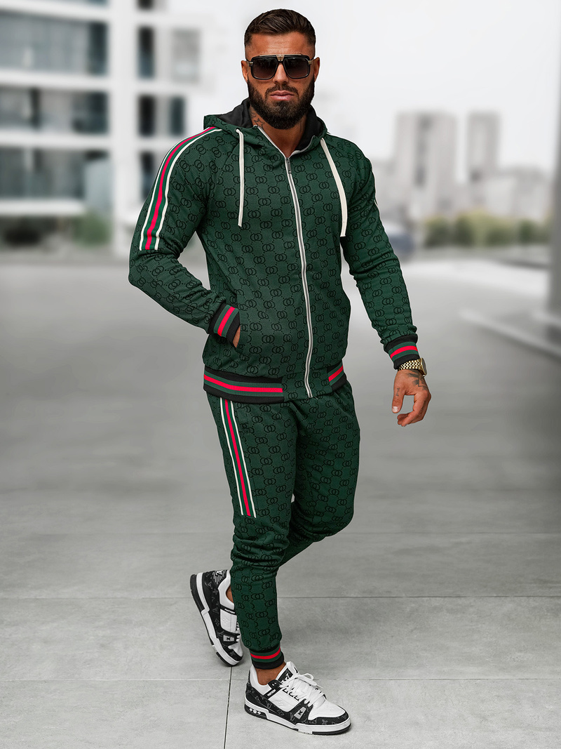 Muška trenirka zeleni OZONEE O/FF5111AB