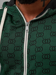 Muška trenirka zeleni OZONEE O/FF5111AB