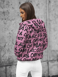 Ženska Jakna Dvostrana Svijetlo-Ružičasta OZONEE O/H953